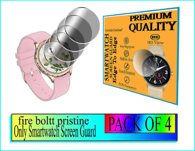 HIDEOUS Nano Glass for Fire-Boltt Pristine(Pack of 4)