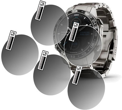 daffin Nano Glass for Garmin MARQ Aviator Gen 2(Pack of 5)