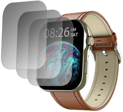 hirdesh Nano Glass for Noise ColorFit Ultra 3 Smartwatch(Pack of 3)