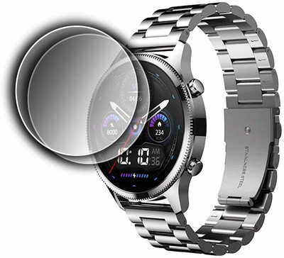 DOUMOF Nano Glass for NoiseFit Halo Plus SMARTWATCH(Pack of 2)