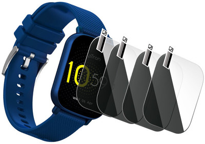 HIDEOUS Nano Glass for pTron Pulsefit F21 Plus(Pack of 4)