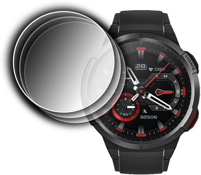 YCHROZE Nano Glass for Mibro Watch GS SCREEN PROTECTOR(Pack of 3)