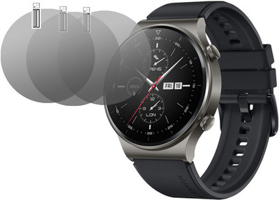 hirdesh Nano Glass for HUAWEI WATCH GT 2 Pro(Pack of 3)