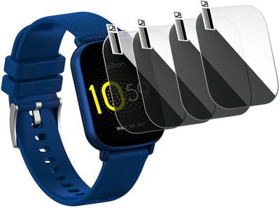 HIDEOUS Nano Glass for pTron Pulsefit F21 Plus(Pack of 4)