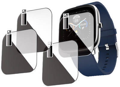 HIDEOUS Nano Glass for Noise ColorFit Qube Plus(Pack of 4)