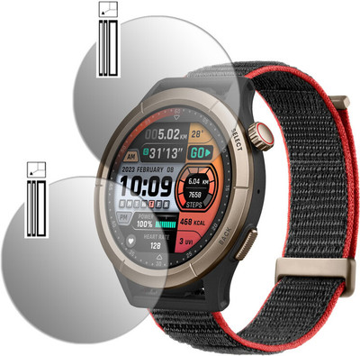 DOUMOF Nano Glass for Amazfit Cheetah Pro SCREEN GUARD(Pack of 2)