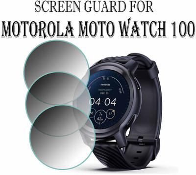 YCHROZE Nano Glass for Motorola Moto Watch 100 42mm(Pack of 3)