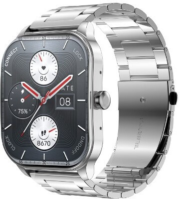 Varsha Edge To Edge Tempered Glass for Amazfit Pop 3S Smart Watch with 1.96 - Copy (12)(Pack of 2)
