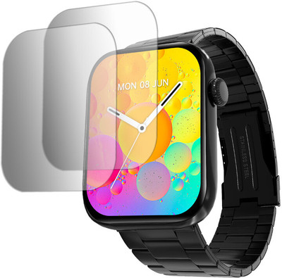 DOUMOF Nano Glass for Crossbeats Ignite Stellr SMARTWATCH(Pack of 2)