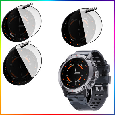 HIDEOUS Nano Glass for Ambrane Wise Crest Pro(Pack of 3)