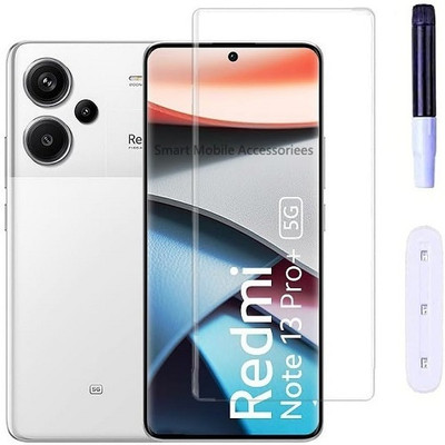 NIMMIKA ENTERPRISES Nano Glass for Mi Redmi Note 13 Pro Plus 5G(Complete coverage | High-quality material | Ultra-thin design | UV-curing process | Superior clarity and brightness | Enhanced touch sensitivity)(Pack of 1)