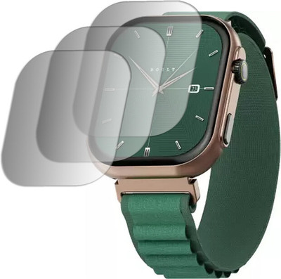 DOUMOF Nano Glass for Boult CrownX SMARTWATCH(Pack of 3)