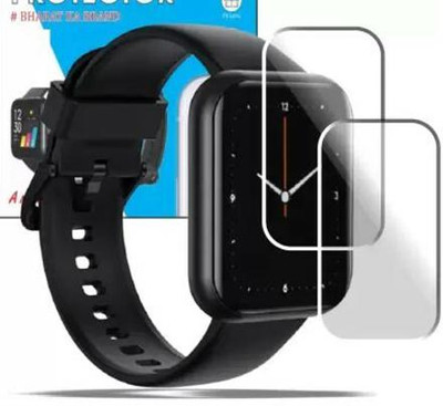 KONG FU MA Nano Glass for DIZO WATCH D PLUS AF(Pack of 2)
