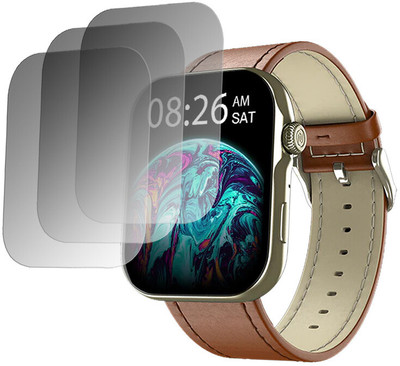 hirdesh Nano Glass for Noise ColorFit Ultra 3 Screen(Pack of 3)