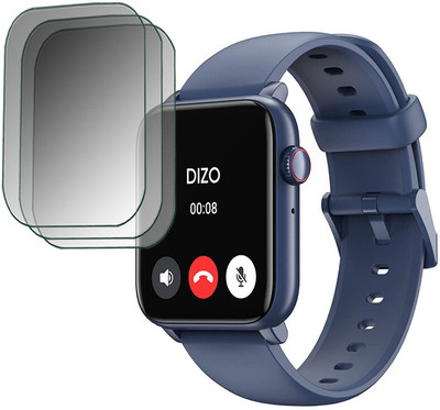 Screen Protector Nano Glass for DIZO Watch D2 Power SCREEN(Pack of 3)