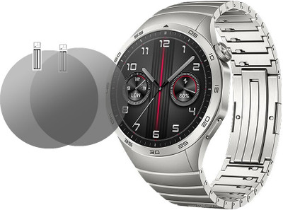 hirdesh Nano Glass for HUAWEI WATCH GT 4(Pack of 2)
