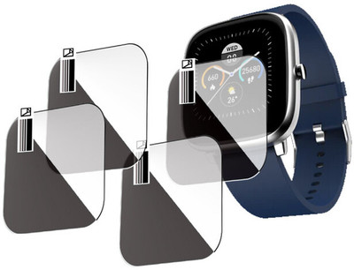 HIDEOUS Nano Glass for Noise ColorFit Qube Plus(Pack of 4)