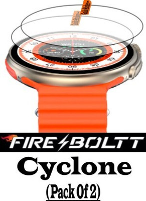 Aleena Nano Glass for Fire Boltt CYCLONE Smart Watch 0.256(Pack of 2)