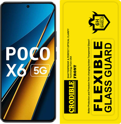 CRodible Nano Glass for poco X6 5g(Pack of 1)