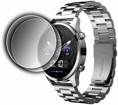 DOUMOF Nano Glass for NoiseFit Halo Plus SMARTWATCH(Pack of 2)