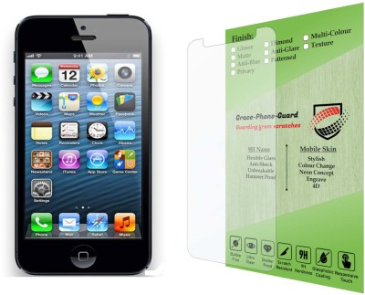 Grace Nano Glass for APPLE iPhone 5 [Clear] Nano 9H Hardness(Pack of 1)