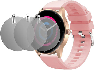 DOUMOF Nano Glass for Fire Boltt Talk Go SMARTWATCH(Pack of 3)
