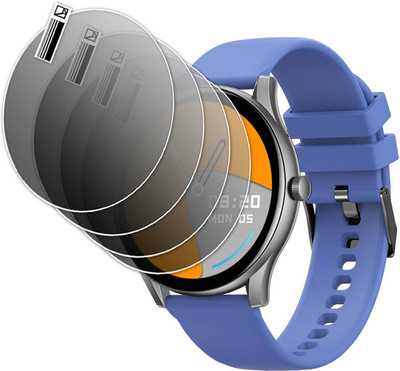 HIDEOUS Nano Glass for Pebble Cosmos Bold Metallic Smartwatch, 1.39''(Pack of 4)