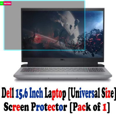 Zoku Protection Nano Glass for Dell 15.6 inch Laptop [Universal Size] [Unbreakable](Pack of 1)