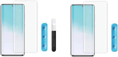 NIMMIKA ENTERPRISES Nano Glass for Vivo X80 5G(Complete coverage | High-quality material | Ultra-thin design | UV-curing process | Superior clarity and brightness | Enhanced touch sensitivity)(Pack of 2)
