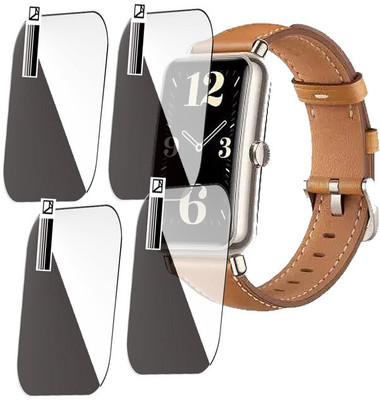 HIDEOUS Nano Glass for HUAWEI WATCH FIT 2(Pack of 4)