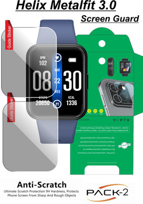 FINCH Edge To Edge Screen Guard for HELIX METALFIT 3.0(Pack of 2)