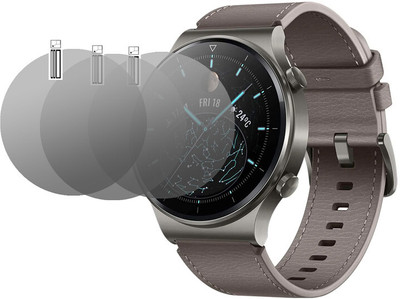 YCHROZE Nano Glass for HUAWEI WATCH GT 2 Pro(Pack of 3)