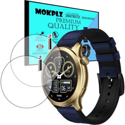 MOKPLZ Nano Glass for NOISEFIT CREW PRO SCREEN PROTECTOR(Pack of 2)