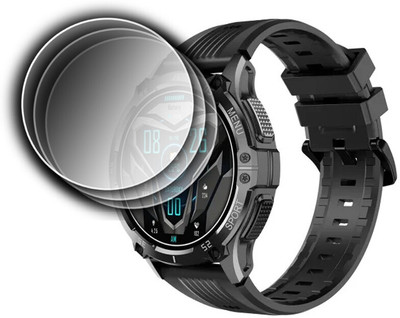 DOUMOF Nano Glass for NoiseFit Force Plus SMARTWATCH(Pack of 3)