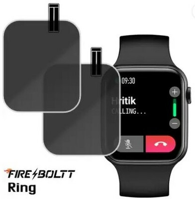 KONG FU MA Nano Glass for Fire Boltt Ring SmartWatch q(Pack of 2)