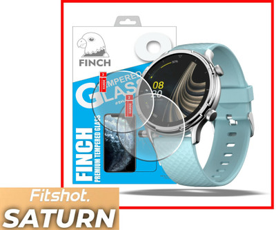 Olonga Nano Glass for Fitshot Saturn SmartWatch Screen Guard(Pack of 2)