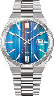 Pushpa Nano Glass for Citizen Stainless Steel Analog Multicolor Dial Men's Watch-Nj0151-53W, - Copy (3)(Pack of 2)