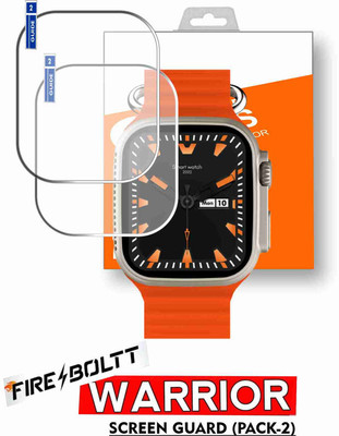 FINCH Nano Glass for FIRE BOLTT WARRIOR CALLING SMARTWATCH(Pack of 2)