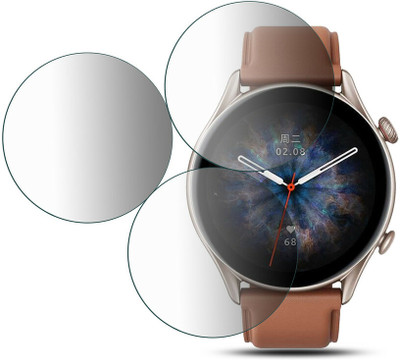YCHROZE Nano Glass for Amazfit GTR 3 Pro 1.45(Pack of 3)