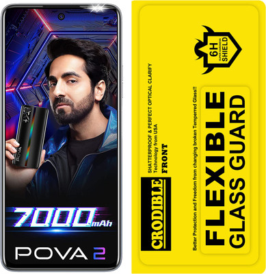 CRodible Nano Glass for Tecno Pova 2(Pack of 1)