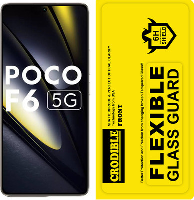 CRodible Nano Glass for poco F6 5g(Pack of 1)