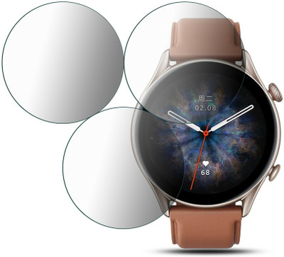 YCHROZE Nano Glass for Amazfit GTR 3 Pro 1.45(Pack of 3)