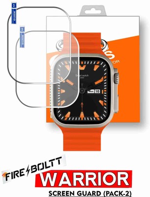 FINCH Nano Glass for FIRE BOLTT WARRIOR CALLING SMARTWATCH(Pack of 2)