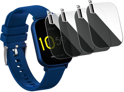 HIDEOUS Nano Glass for pTron Pulsefit F21 Plus(Pack of 4)