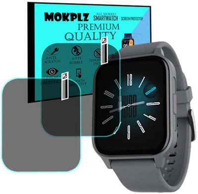 MOKPLZ Nano Glass for BOAT STORM CONNECT PLUS SMARTWATCH(Pack of 2)