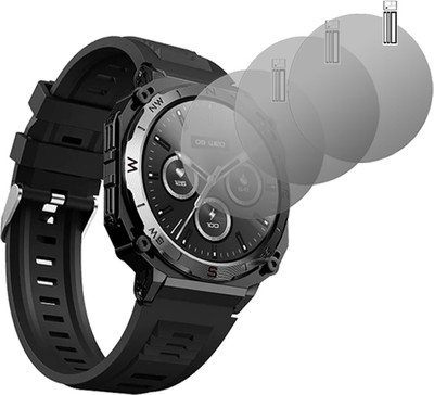 Screen Protector Nano Glass for boAt Enigma X500 SMARTWATCH(Pack of 3)