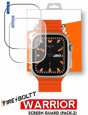 FINCH Nano Glass for FIRE BOLTT WARRIOR CALLING SMARTWATCH(Pack of 2)