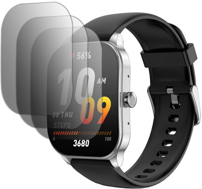 Screen Protector Nano Glass for Amazfit Pop 3S SMARTWATCH(Pack of 3)