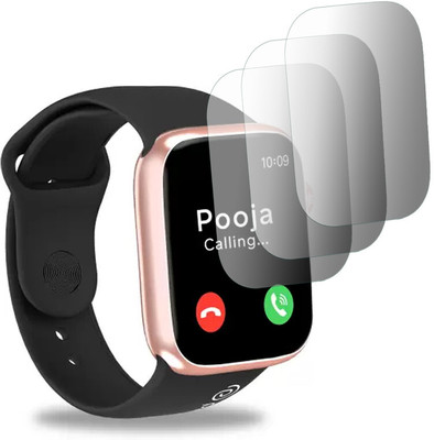 DOUMOF Nano Glass for pTron Pulsefit P61 SMARTWATCH(Pack of 3)
