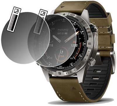 HIDEOUS Nano Glass for Garmin MARQ Adventurer Gen 2(Pack of 2)